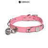 Cute Cowhide Cat Choker with Bell - Sweet Style Adult Accessory