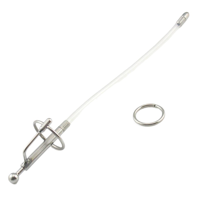 Urethral catheter horse eye stimulation urethral masturbation male hollow hose horse eye stick couple passion sexual stimulation lengthened 613