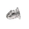 Stainless Steel Chastity Lock & Cleaner for Men's Outdoor Wear