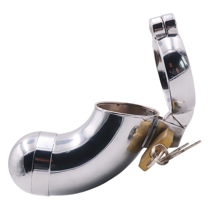 Male chastity lock chastity lock penis lock alternative toys binding tools for long-term out wear adult products