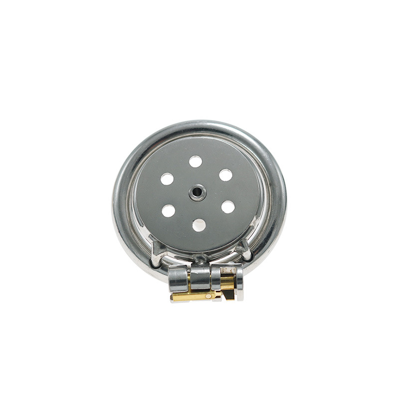 Funny Stainless Steel Flat CB Lock Penis Cage Chastity Sex Tools Adult Supplies Sex Toys Men's Wear - Image 5