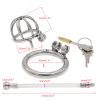 Men's Discreet Hemisphere Chastity Lock Cage for Daily Wear