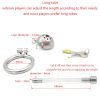 Male Chastity Cage with Urinary Catheter Option - Secure Lock Sex Toy for Enhanced Intimacy