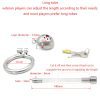 Male Chastity Cage with Urinary Catheter Option - Secure Lock Sex Toy for Enhanced Intimacy