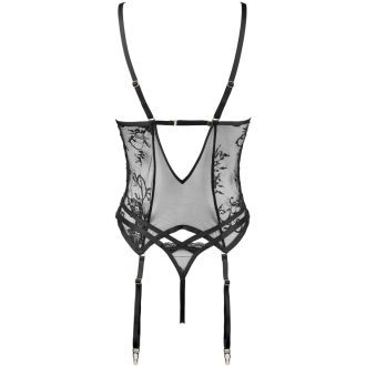 Sexy Lace Garter Thong Shapewear with Steel Ring