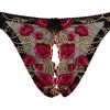 Black Lace Mesh Corset Socks Ring Open File Lingerie Set