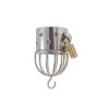 Stainless Steel Scrotum Pendant Weight Ring for Penis Stretch & Extension