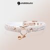 Cute Teddy Plush Puppy Collar with Bell - Original Love Design for Small Dogs