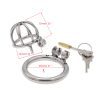 Men's Discreet Hemisphere Chastity Lock Cage for Daily Wear
