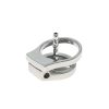 Stainless Steel Thickened Flat Chastity Cage for Men's Daily Wear