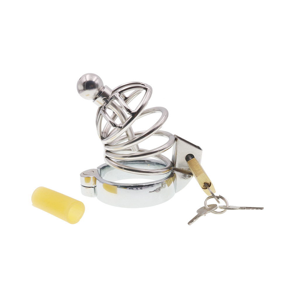 Stainless Steel Chastity Lock Chastity Lock Men's Alternative Penis Lock Male Slave Sex Tools Adult Toys Alternative - Image 5