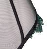 Sheer Deep V Backless Bodysuit Lingerie for Women - Sexy Temptation Net Cross-Back