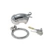 Funny Stainless Steel Chastity Cage for Men - Adult Sex Toy for Going Out