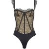 House of CB Eyelash Lace Corset Bodysuit - Fashionable Shaping Top