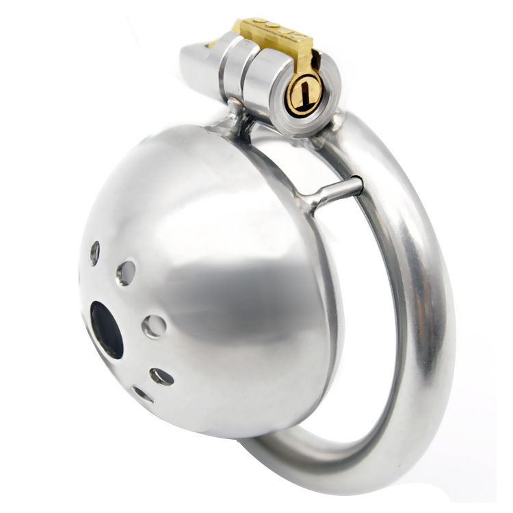 Male Chastity Cage with Urinary Catheter Option - Secure Lock Sex Toy for Enhanced Intimacy - Image 7