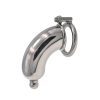 Stainless Steel Male Chastity Lock Cage with Conduit Alternative Restraint
