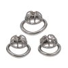 Stainless Steel Mini Hollow Chastity Lock Cage for Men - Discreet Wearable Design