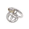 Men's Discreet Hemisphere Chastity Lock Cage for Daily Wear