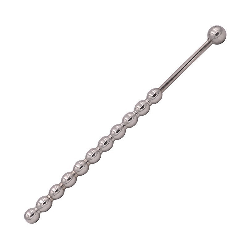 Stainless steel horse eye stick urethral plug stick pull beads alternative passion tool male and female masturbation climax bedding female - Image 7