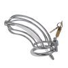 Men's Chastity Lock Penis Cage - Hollow Catheter Binding Alternative Sex Toy