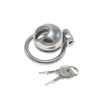 Durable Stainless Steel Chastity Lock Cage for Men - Secure & Comfortable Design for Extended Wear