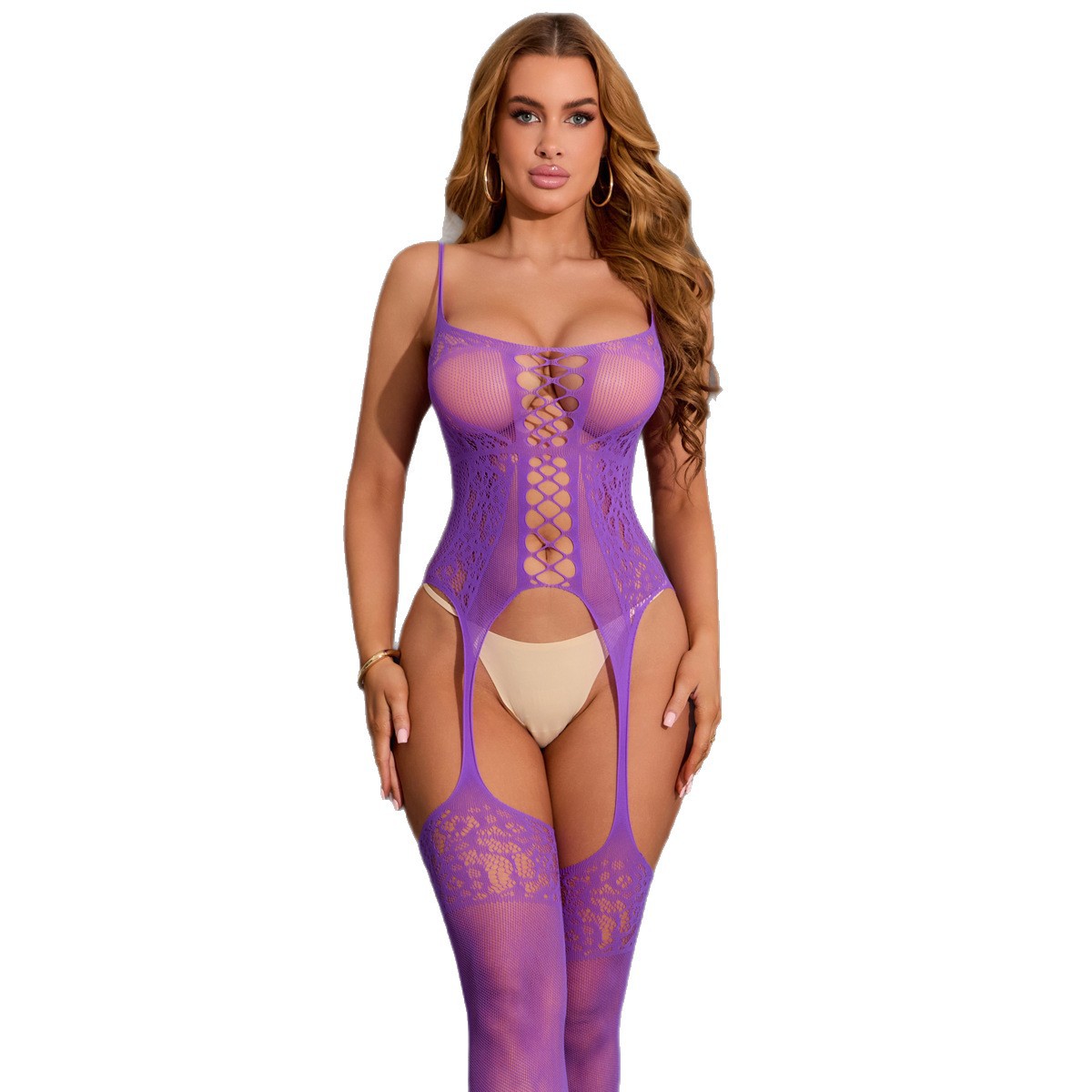 Sexy Lingerie Sling Stockings Temptation Siamese Uniform - Image 5