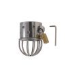 Stainless Steel Scrotum Pendant Weight Ring for Penis Stretch & Extension