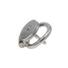Stainless Steel Mini Chastity Cage for Men - Flat Head Short Lock for Discreet Wear