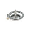 Funny Stainless Steel Flat CB Lock Penis Cage for Men's Chastity Wear