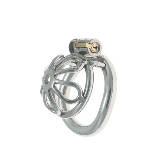Stainless Steel Chastity Cage for Men – Secure Outdoor Wear Lock Pants Device