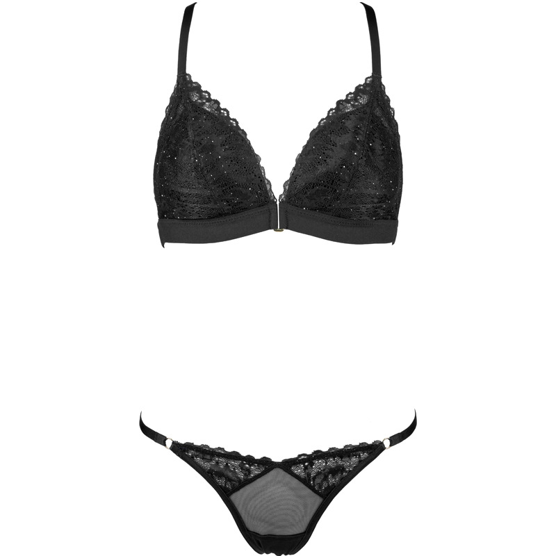 Beautiful back, wire-free, thin cotton cup comfortable bra - Image 5