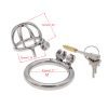 Men's Discreet Hemisphere Chastity Lock Cage for Daily Wear
