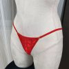 Valentine's Day Gift Sexy Underwire Open-Chest Heart Lace Crotchless Thong Set Erotic