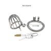 Stainless Steel Chastity Lock Penis Cage - Passionate Lower Body Tune Adult Toy