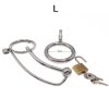 stainless steel catheter chastity lock chastity cleaner bird cage bondage alternative adult sex tool climax toy horse eye