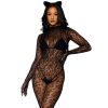 Sexy Gradient Cut-Out One-Piece Lingerie for Women