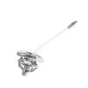 Stainless Steel Short Chastity Device with Extra Long Catheter for Outdoor Wear