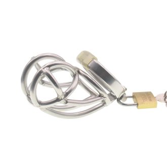 Stainless Steel Male Chastity Cage for Long-Term Wear