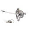 Stainless Steel Male Chastity Device for Discreet Wear