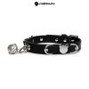 Cute Cowhide Cat Choker with Bell - Sweet Style Adult Accessory