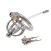Men's Discreet Hemisphere Chastity Lock Cage for Daily Wear