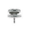 Stainless Steel Thickened Flat Chastity Cage for Men's Daily Wear