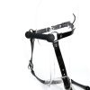 Adjustable Horse Harness Mouthpiece Traction Ball for Adult Play
