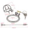 Men's Discreet Hemisphere Chastity Lock Cage for Daily Wear