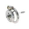 Stainless Steel Chastity Lock Cage for Men's Training