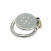 Stainless Steel Flat Chastity Lock Cage for Men