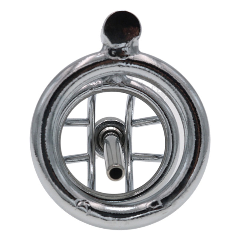 Chastity device chastity lock metal penis cage with catheter men go out to wear adult products sex toys restraint