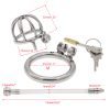Men's Discreet Hemisphere Chastity Lock Cage for Daily Wear