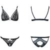 Sexy Jacquard Net Hollow Perspective Bra for Women