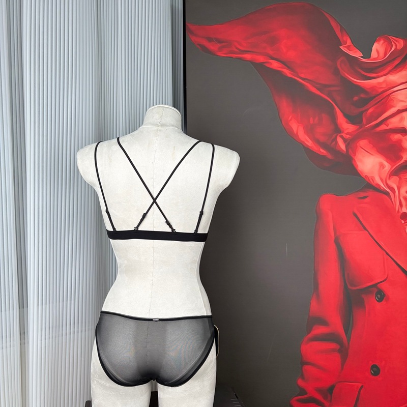 FQ2801 Women's French Embroidered Wire-Free Comfort Bra - Image 4